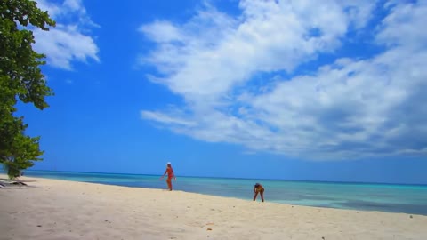 a short view on Saona Island, Republica Dominicana