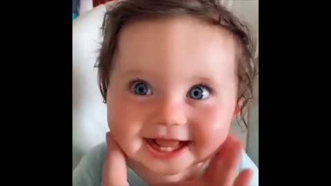 Funny Cute Baby Smiles..