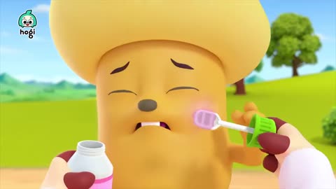 OUCH ! AWW THAT HURTS ! HOGI"S HOSPITAL PLAY ! OUTDOOR BOO BOO ! KIDS PLAY ! HOGI PINKFONG !!!!