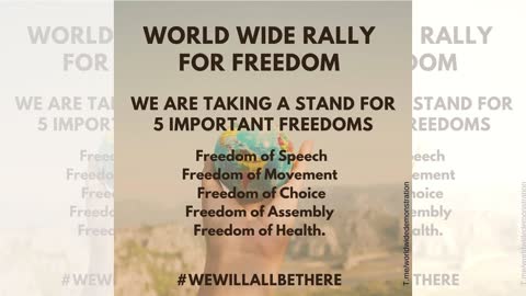 World Wide Rally For Freedom