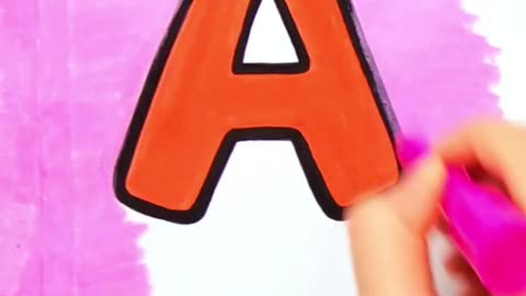 Letter A for Plane Drawing, Painting, Coloring painting coloring for toddlers