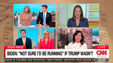 Kate Bedingfield tries to defend Biden's comments after pushback from CNN host