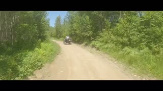 Another video of a hot day of quading