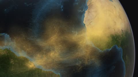 🛰️ Tracking Saharan Dust's Journey to the Amazon in 3-D | NASA's Fascinating Discovery |