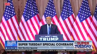 TRUMP - SUPER TUESDAY OPENING