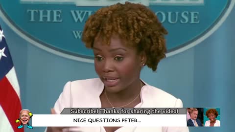 Peter Doocy nukes press secretary on questions about border wall and Nancy P plane being shot down. WOW