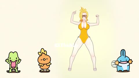 Luna Bikini Konosuba Pokémon dancing POKÉDANCE #mmd #Luna #Konosuba