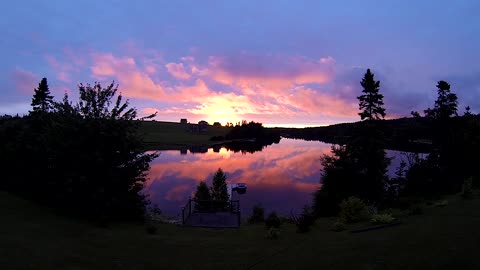 Spectacular Sunset Time-Lapse From Prince Edward Island