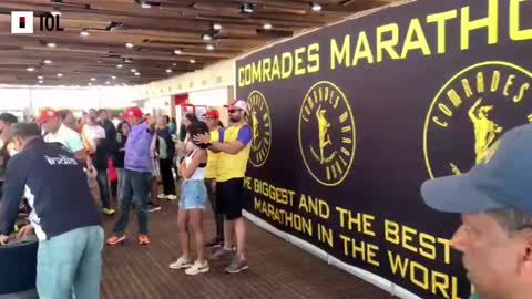 Watch: Athletes streaming into KZN for Comrades Marathon
