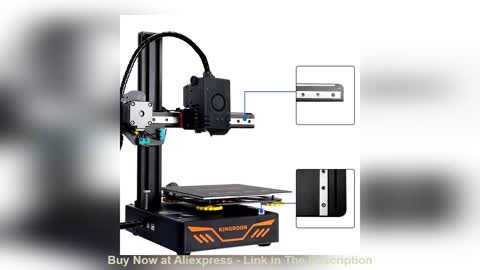 ☀️ KINGROON KP3S 3.0 3D Printer KIT Titan Extruder Magnetic Plate Power Failure Resume 180x180x180mm