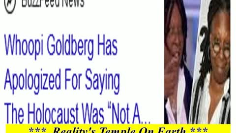 Why Can't We Question Validity Of Jewish Holocaust ? #WhoopiGoldberg