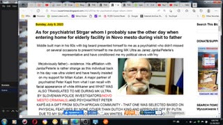 MK ULTRA - About SECOND psychiatrist at home for elderly people and his colleague Strgar