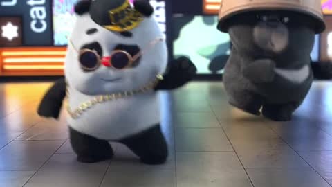 Long time no dance! Have a great weekend#panda funny anime