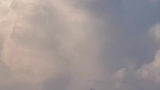 Strange Lighting Storm Captured Above Savannah