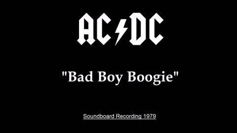 AC-DC - Bad Boy Boogie (Live in London, England 1979) Soundboard