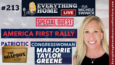 Congresswoman Marjorie Taylor Greene - America First Rally, The Radical Left & Their Marxist Agenda