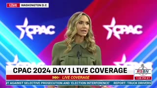 “We will NEVER stop fighting for this country.” — Lara Trump at CPAC 2024