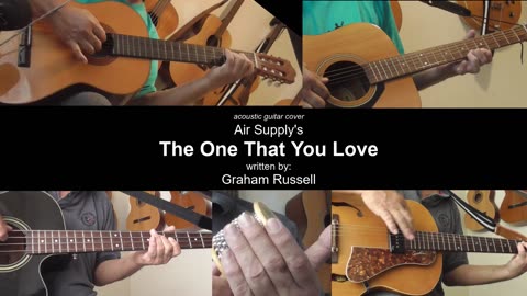 Guitar Learning Journey: Air Supply's "The One That You Love" cover - instrumental