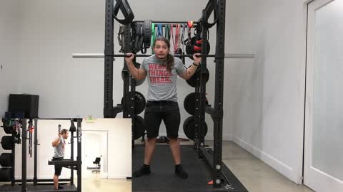 Pin Squat & Anderson Squat Demo