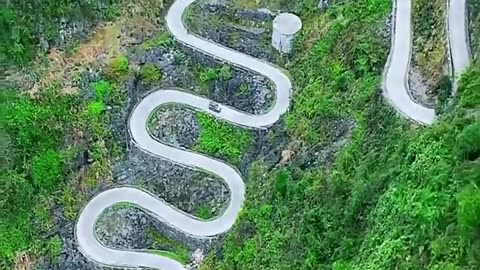 Death Road on the Cliff _ Most Dangerous Road in China _ Amazing Places