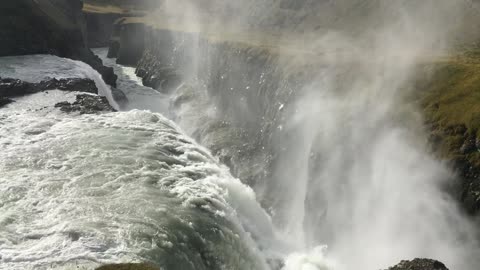 It is a delight to enjoy this beautiful Iceland waterfall