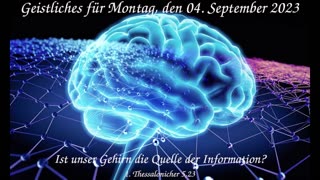 Geistliches für Montag, den 04. September 2023