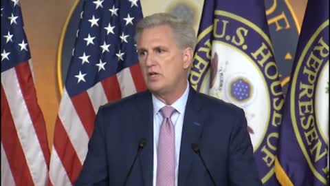 Rep. Kevin McCarthy: "The two greatest threats to this nation is China and our debt."