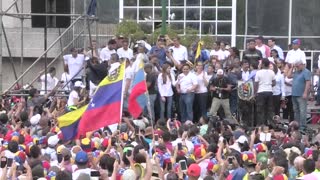"¿Qué más van a esperar?", preguntó Guaidó a las Fuerzas Armadas venezolanas