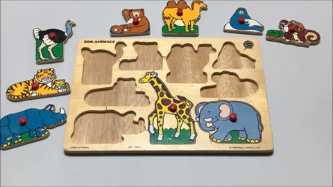 Zoo Animals Jigsaw Puzzle