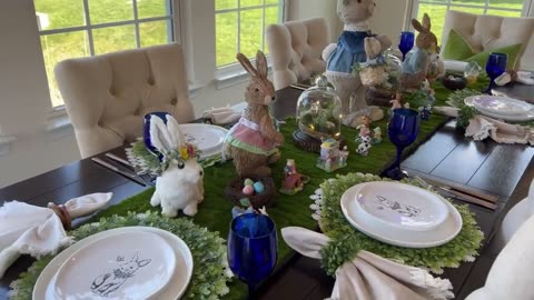 ***9 WAYS TO DECORATE EASTER TABLESCAPE | #homedecor***