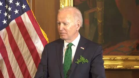 President Biden Discusses His Irish Upbringing And US-Ireland Relations On St. Patrick's Day