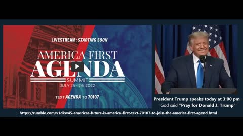 Use This Rumble Link for President Trump's Speech Today