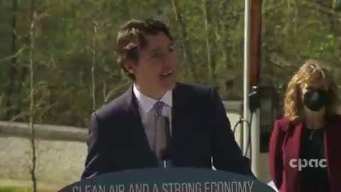 Trudeau says of BC protestors at Victoria City Hall: "It's important that Canadians be able to express their views, express their disagreements with government”