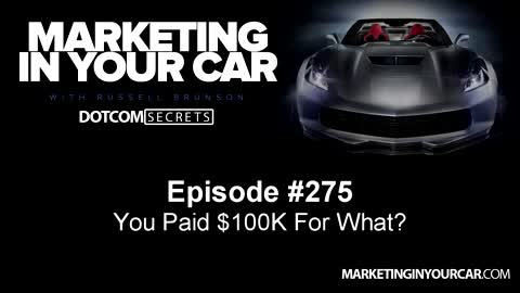 275 - You Paid $100K For What