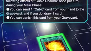 Yu-Gi-Oh! Duel Links - Cubic Dharma Gameplay (Dimensional Disaster UR Card)