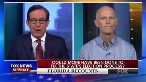 Rick Scott comments on Broward County SOE on Fox News Sunday