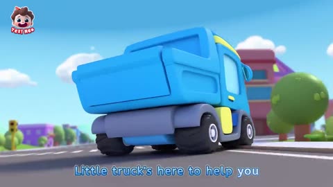 Five neo mini trucks poem for childs