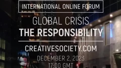 Watch the international forum without restrictions and censorship on this platform