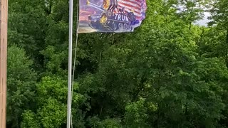 Old Glory and the Trump tank