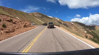 Up Pikes Peak Highway