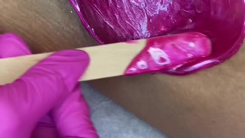Watch Underarm Waxing with Tickled Pink Hard Wax | Lovewaxing
