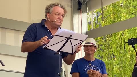 Rede von Marco Rima inmitten der Corona Festspiele - 19.09.20 in Zürich