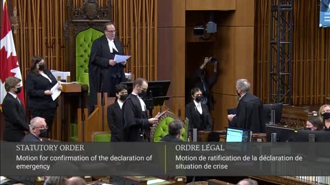 A dark day in Canada as Parliament votes in favor of Trudeau’s use of the Emergencies Act regardless of legal rationale or duration