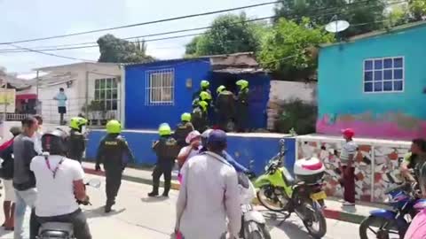 Presunto delincuente capturado en el barrio Bajo Bolívar