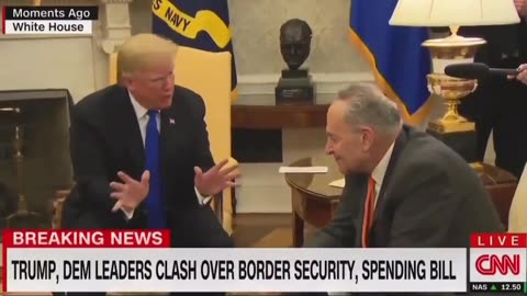 Trump says he’d shut down the government for BORDER SECURITY!