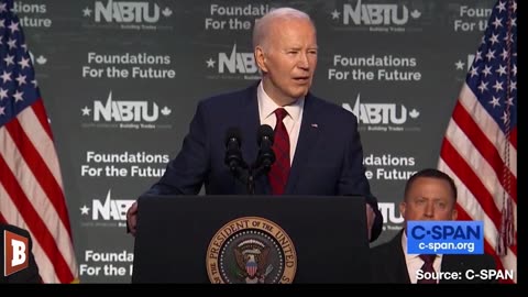 Dementia Joe Reads The Teleprompter "Pause"