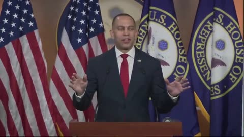 Hakeem Jeffries on Biden's angry, divisive, and incoherent State of the Union: "He was lit"