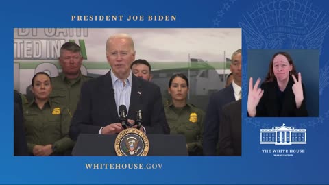 Biden At Border Talking Climate Change