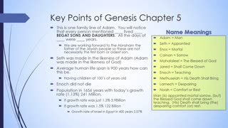 Journey Through the Bible - Genesis 5 A Righteous Thread