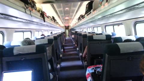 Amtrak Train Niagara Falls to NYC june 21 2015